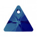 6628 XILION Triangle 12мм Crystal Bermuda Blue P