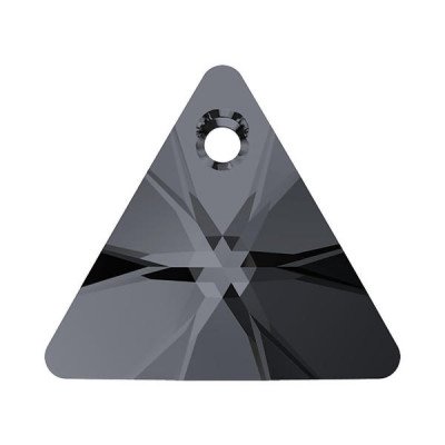 6628 XILION Triangle 8мм Crystal Silver Night (SINI) уп. 5шт