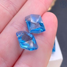 6656 Galactic 14 mm Crystal Aquamarine 6656 Galactic 14 mm Crystal Aquamarine