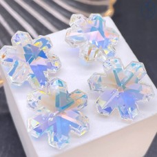 6704 Snowflake 20 мм Crystal AB 6704 Snowflake 20 мм Crystal AB