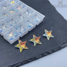 6714 Star 20 mm Crystal (AB)