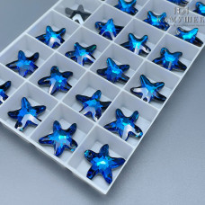 6721 Starfish Pendant 16 mm Crystal Bermuda Blue P