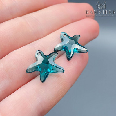 6721 Starfish Pendant 16 mm Indicolite