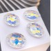 6911 Kaputt Oval 16 mm Crystal (AB)