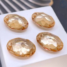 6911 Kaputt Oval 16 mm Crystal Golden Shadow 6911 Kaputt Oval 16 mm Crystal Golden Shadow