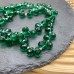7,5 мм, Стекло капля огранка зеленое