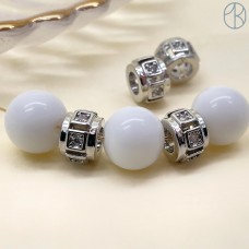 8*5 мм, Цвет серебро, Разделитель 