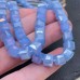 8*8 мм, Стекло голубое №1, куб огранка