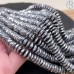 8x3 мм, Гематин имитация рондель алмазная огранка темное серебро