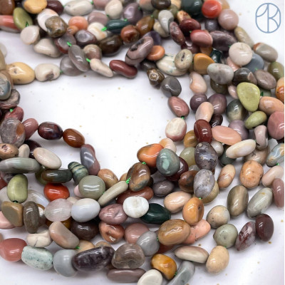 Агат Алашанский галтовка ~ 6-8 мм