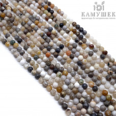 Агат бамбуковый 6 мм