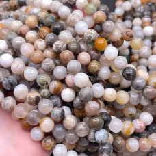 Агат бамбуковый 8 мм