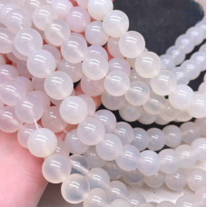 Агат белый 12 мм