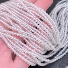 Агат белый 4 мм