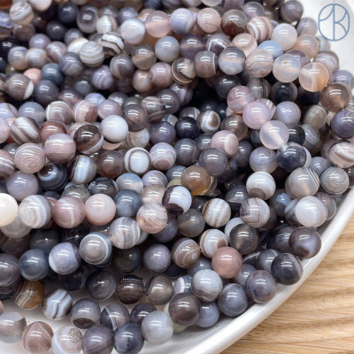 Агат Ботсвана №1 8 мм