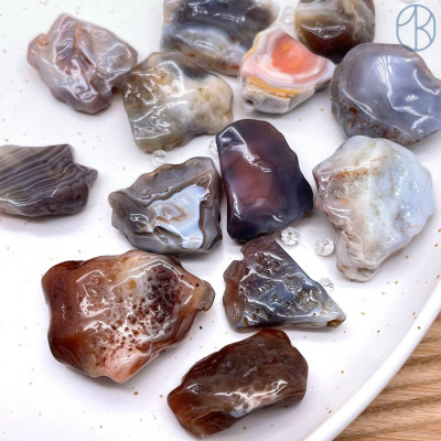  Агат Ботсвана куски фриформ ~ 20-30 мм штучно