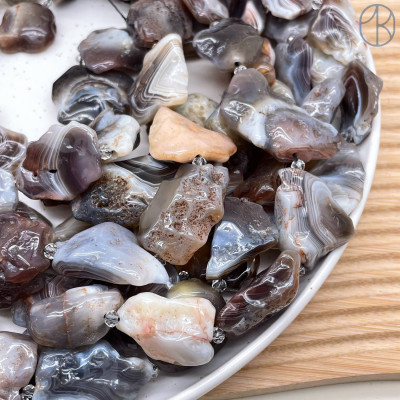  Агат Ботсвана куски фриформ ~ 20-30 мм