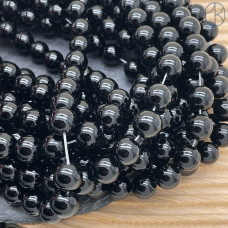 Агат черный 12 мм 