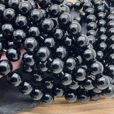 Агат черный 12 мм 