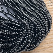 Агат черный 4 мм 