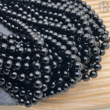 Агат черный 8 мм 
