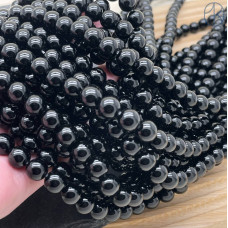 Агат черный 8 мм 