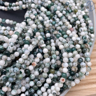 Агат древесный 4 мм