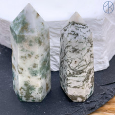 Агат древесный кристалл ~ 7х3 см