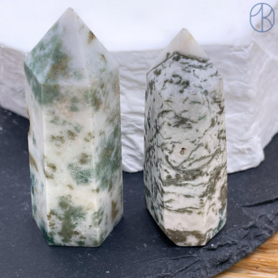 Агат древесный кристалл ~ 7х3 см