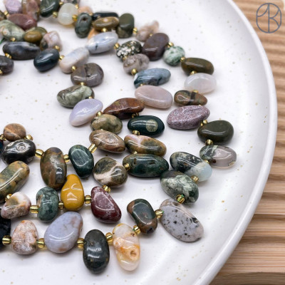 Агат галтовка ~ 11-14 мм