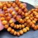 Агат галтовка тонированный коричневвый 8-12 мм