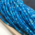 Агат голубой (тонированный) 4 мм