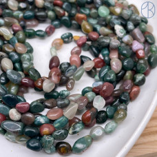 Агат индийский галтовка 6-8 мм