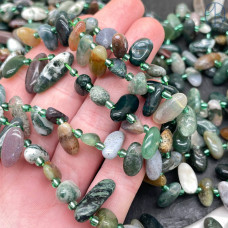 Агат индийский сколы ~ 12-16 мм