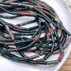 Агат индийский трубочки 13х4 мм