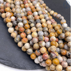 Агат кружевной 10 мм