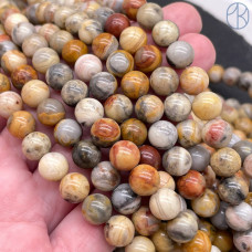 Агат кружевной 10 мм