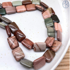 Агат квадрат 16х12 мм