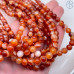 Агат оранжевый 6 мм