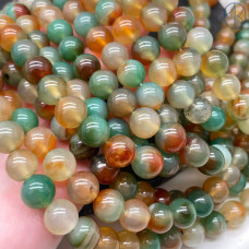 Агат павлиний 10 мм Агат павлиний 10 мм