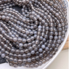Агат серый 6 мм