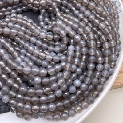 Агат серый 6 мм