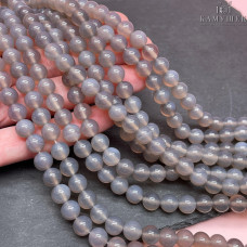 Агат серый 8 мм