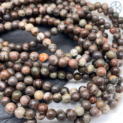 Агат тропический 6 мм