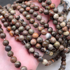 Агат тропический 6 мм