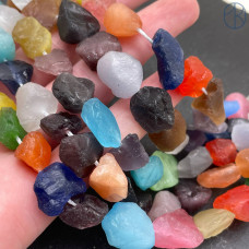 Аквакварц куск микс ~ 12-15 мм