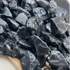 Аквакварц куски черный ~ 20-30 мм
