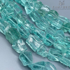 Аквакварц куски голубой ~ 16 мм