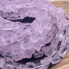 Аквакварц куски розовый ~ 14 мм