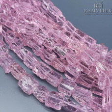 Аквакварц куски розовый ~16 мм